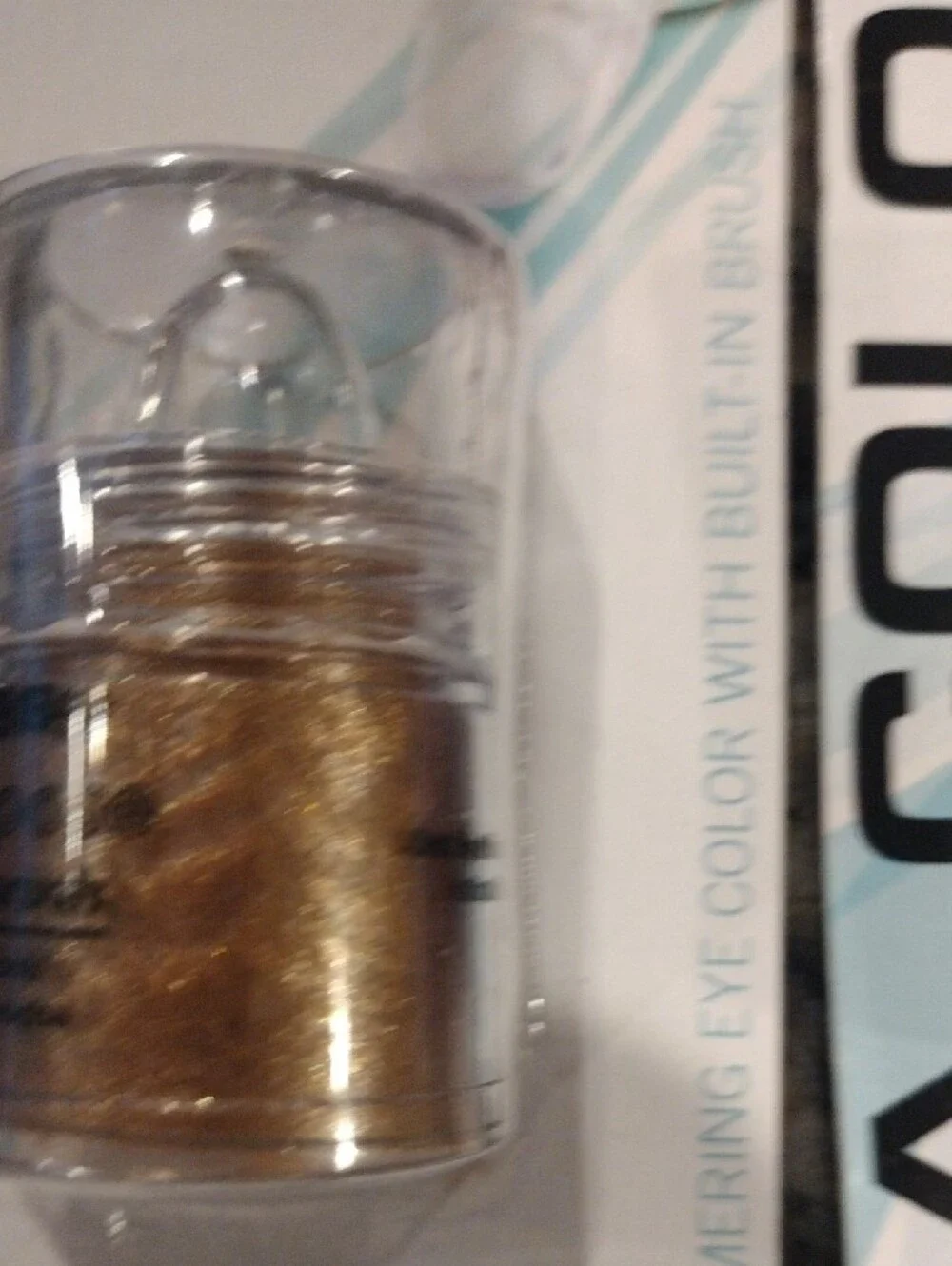 Lot of 2 L.A COLORS Shimmer Loose Eyeshadow radiant & grape jelly 0.10 oz new